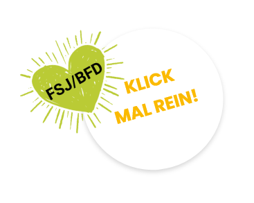 Button mit Text "FSJ/BFD - Klick mal rein!"